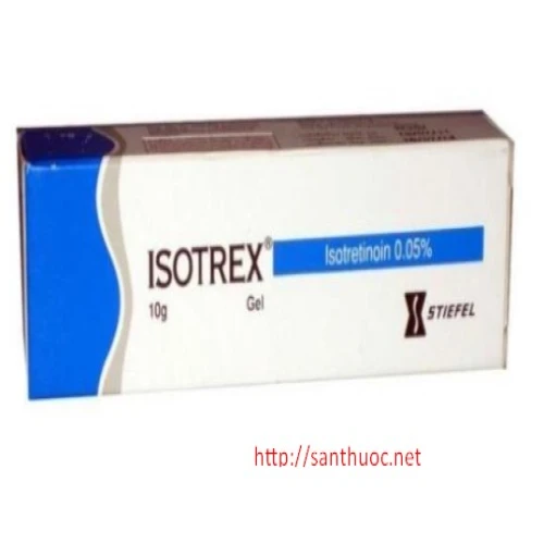 Isotrex 0.05%-.0,1% 10g - Thuốc điều trị mụn trứng cá hiệu quả