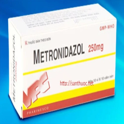Metronidazol 250mg - Thuốc điều trị nhiễm vi khuẩn kị khí hiệu quả