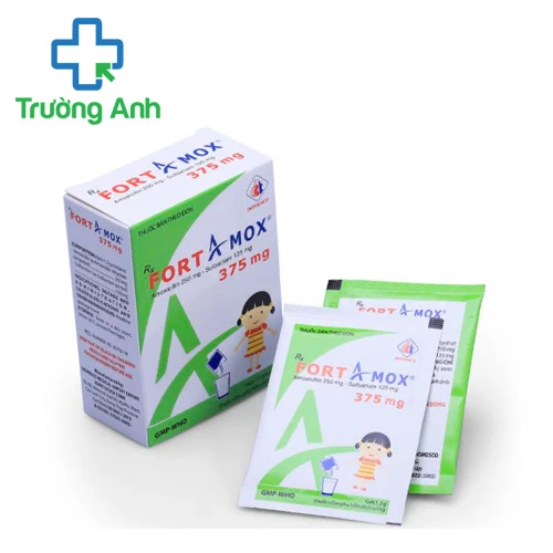 Fortamox 375mg - Thuốc điều trị nhiễm khuẩn của Domesco