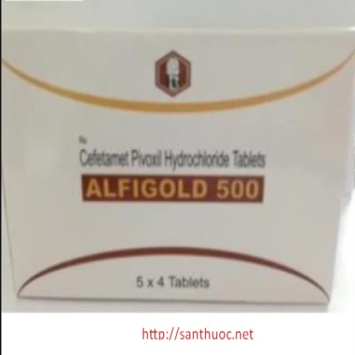 Alfigold 500mg - Thuốc điều trị nhiễm khuẩn hiệu quả