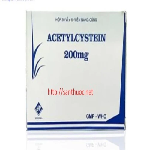 acetylcystein 200mg vidipha - Thuốc điều trị viêm phế quản hiệu quả