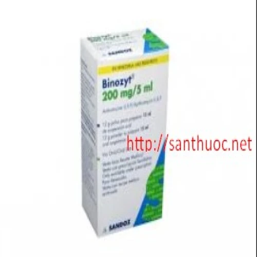 Binozyt 200mg/5ml - Thuốc điều trị nhiễm trùng hiệu quả