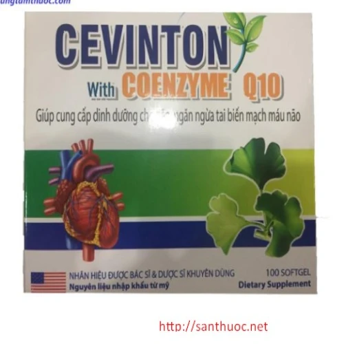 Ceviton Q10 - Giúp ngăn ngừa tai biến mạch máu não hiệu quả