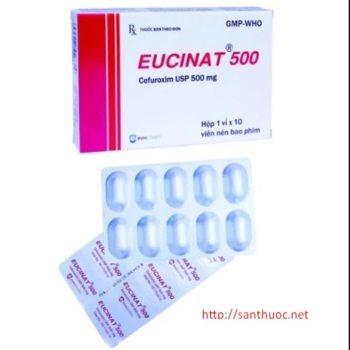 Eucinat500 - Thuốc điều trị nhiễm khuẩn hiệu quả