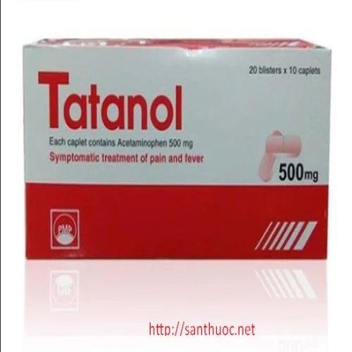 Tatanol 500mg - Thuốc giúp giảm đau, hạ sốt hiệu quả