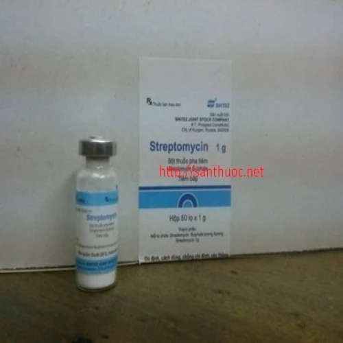 Streptomycin 1g - Thuốc điều trị nhiễm khuẩn hiệu quả của Trung Quốc