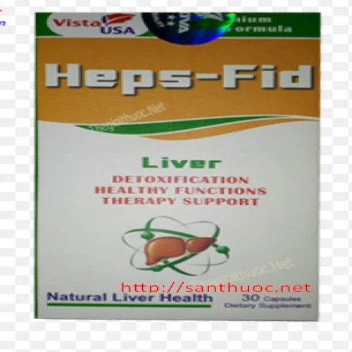 Heps-Fid - Thực phẩm chức năng giải độc gan hiệu quả của Mỹ