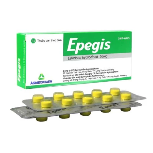 Epegis - Thuốc trị giãn cơ và tăng trương lực cơ của Agimexpharm