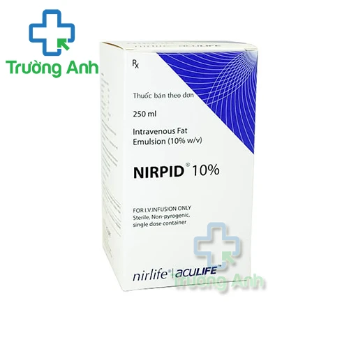 Nirpid 10% - Thuốc cung cấp năng lượng và acid béo cho cơ thể hiệu quả