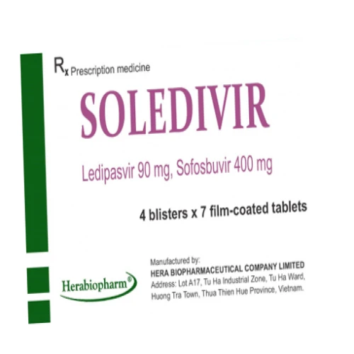 Soledivir - Thuốc điều trị viêm gan C mãn tính hiệu quả của Hera