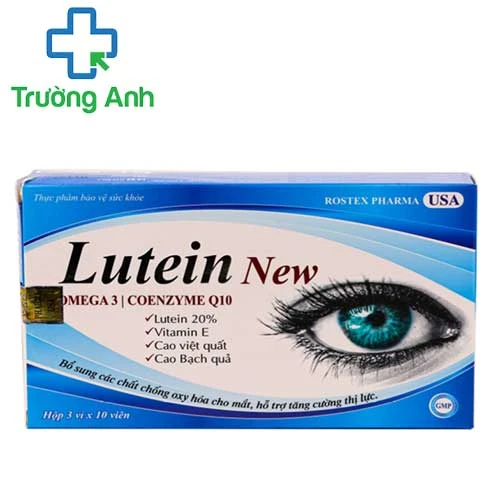 Lutein - Viên uống bổ mắt, tăng cường thị lực của Rostex Pharma
