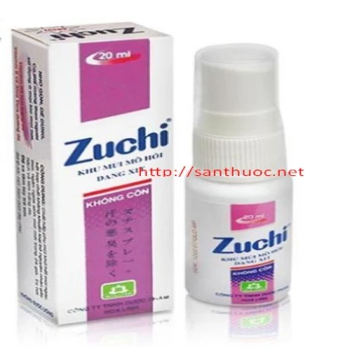 Zuchi nách không cồn Spr.20 ml - Giúp khử mùi hôi nách hiệu quả