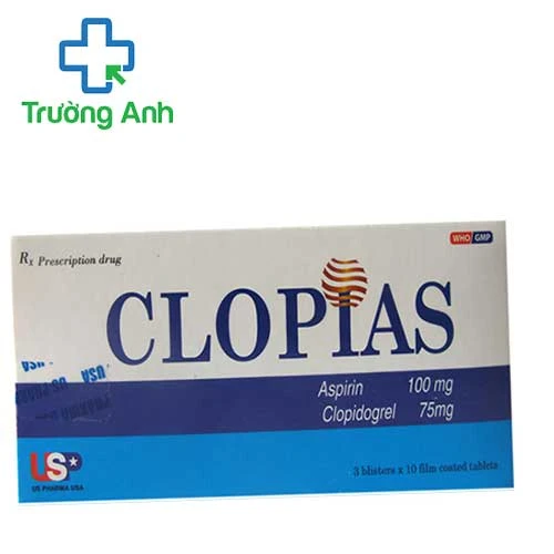 Clopias - Thuốc điều trị các bệnh về tim mạch hiệu quả