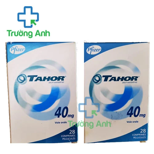 Tahor 40mg - Thuốc điều trị tăng cholesterol máu của Pfizer