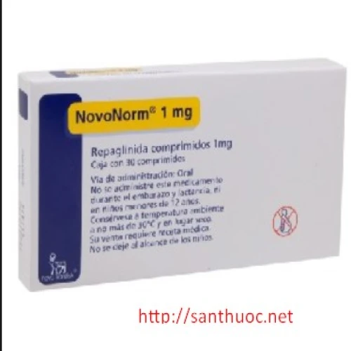 Novonorm 1mg - Thuốc điều trị bệnh đái tháo đường hiệu quả