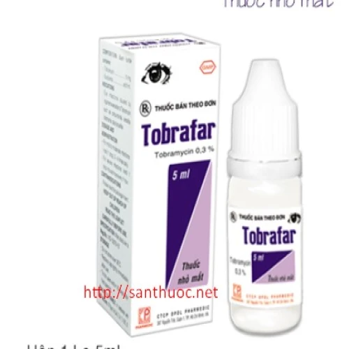 Tobrafar 5ml - Thuốc nhỏ mắt hiệu quả