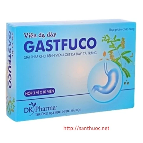 Gastfuco - Thực phẩm chức năng hỗ trợ điều trị viêm loét dạ dày, tá tràng hiệu quả
