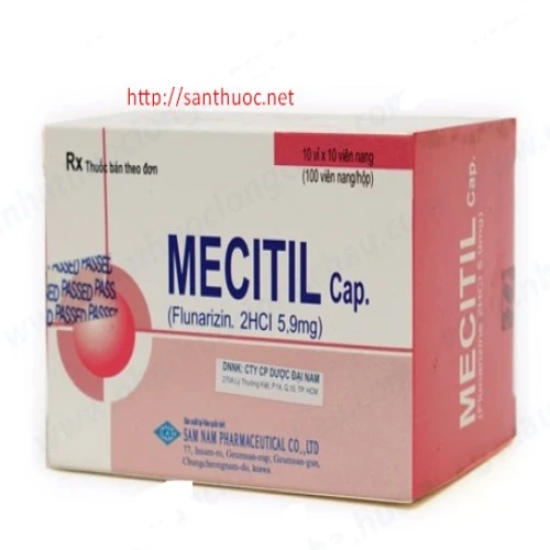 Mecitil Cap - Thuốc điều trị đau nửa đầu hiệu quả