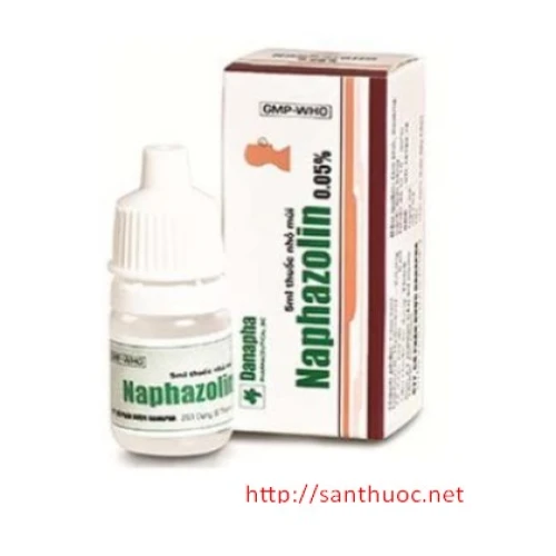Naphazolin 0.05% Danapha - Thuốc giúp điều trị viêm mũi hiệu quả