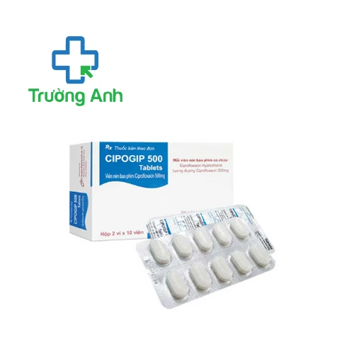 Cipogip 500 Tablet Incepta - Thuốc điều trị nhiễm khuẩn nặng 