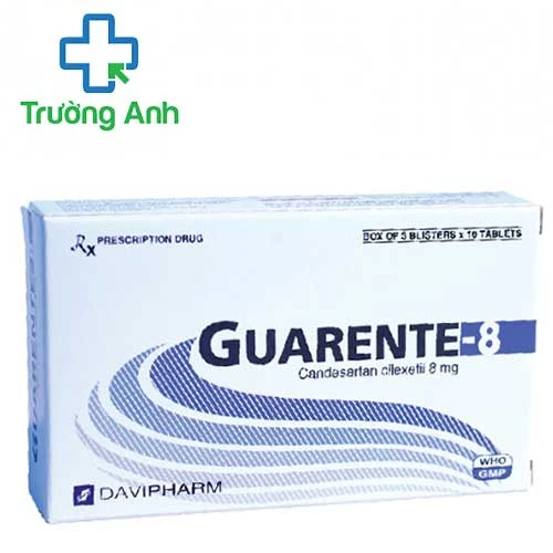 Guarente-8 - Thuốc điều trị tăng huyết áp hiệu quả