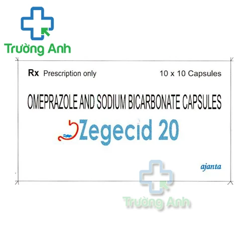 Zegecid 20 (viên) - Thuốc điều trị viêm loét dạ dày, tá tràng hiệu quả