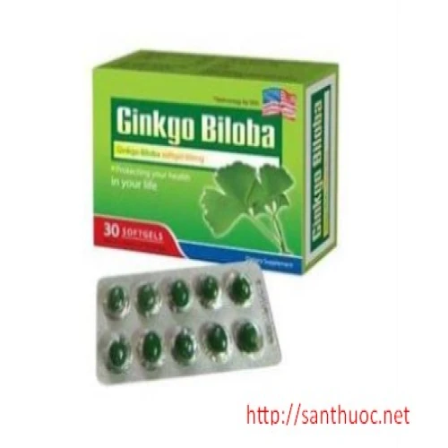Gingko Biloba USA - Giúp tăng cường tuần hoàn máu não hiệu quả