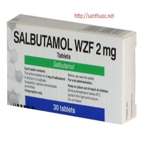 Salbutamol Tab.2mg - Thuốc giúp điều trị hen phế quản hiệu quả