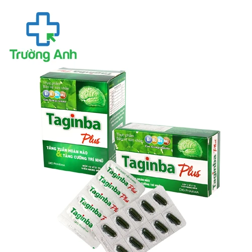 Taginba Plus - Tăng tuần hoàn não, tăng cường trí nhớ của DHG