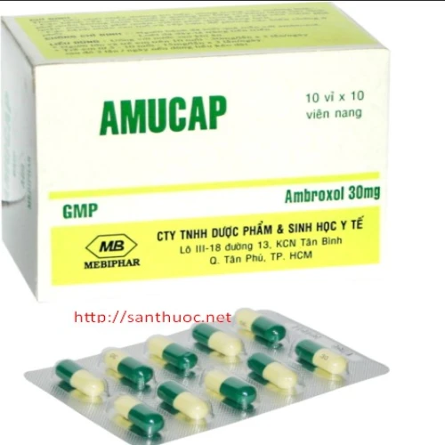 Amucap - Thuốc điều trị bệnh đường hô hấp hiệu quả