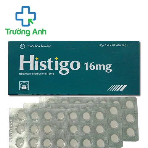 Histigo 16mg - Điều trị hoa mắt, chóng mặt, ù tai của Pymepharco