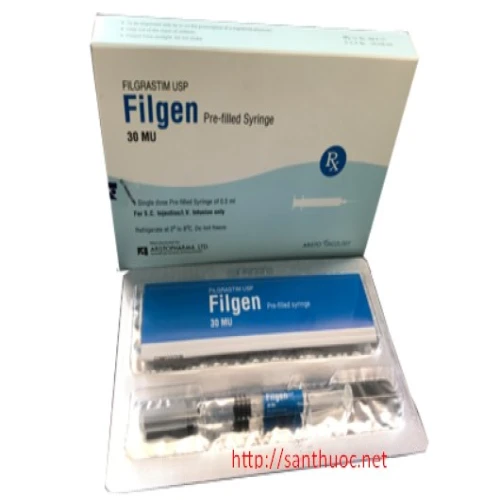 Filgen 300mcg - Thuốc giúp làm tăng số lượng bạch cầu trung tính hiệu quả