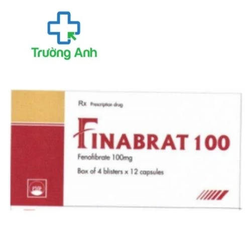 FINABRAT 100 - Thuốc điều trị tăng cholesterol máu hiệu quả