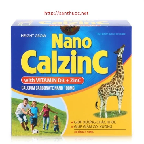 Nano calzinC - Thực phẩm chức năng giúp bổ sung vitamin và khoáng chất cho cơ thể hiệu quả