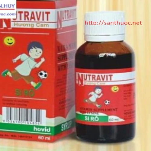 Nutravit Syrup.60ml - Giúp bổ sung dưỡng chất cho cơ thể hiệu quả