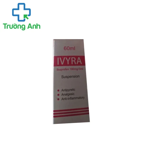 Ivyra 100mg/5ml Sus.90ml - Thuốc giúp giảm đau, hạ sốt hiệu quả