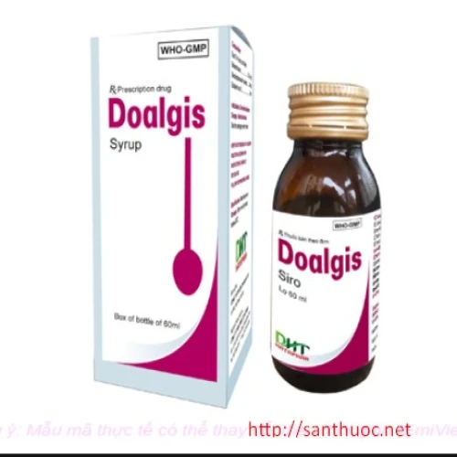 Doalgis syr.60ml - Thuốc chống viêm hiệu quả