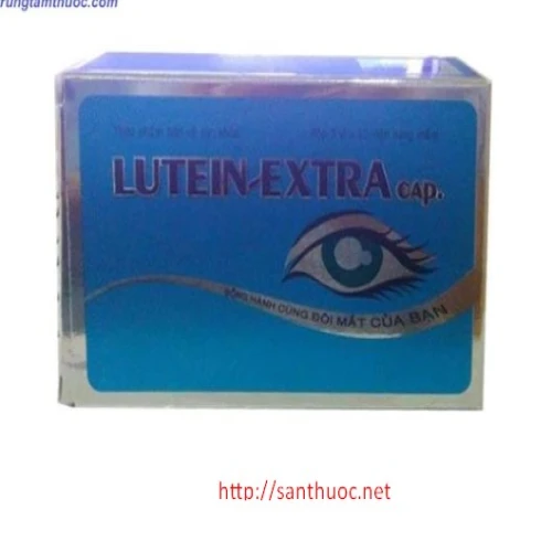 Lutein Extra Cap - Thực phẩm chức nâng giúp bổ mắt hiệu quả