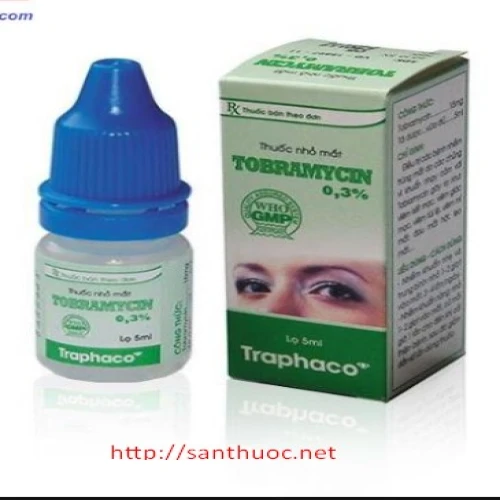 Tobramycin 0.3% - Thuốc điều trị nhiễm khuẩn ở mắt hiệu quả