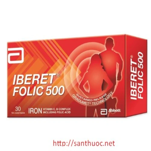  Iberet - 500 - Thuốc giúp bổ sung vitamin và chất khoáng hiệu qủa