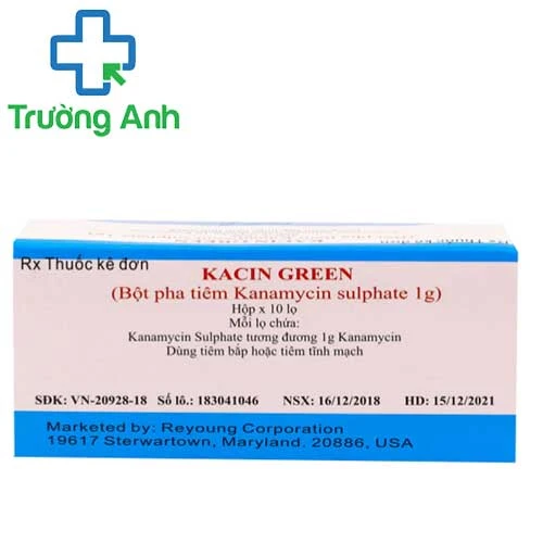 KACIN GREEN - Thuốc chống nhiễm khuẩn hiệu quả của Reyoung