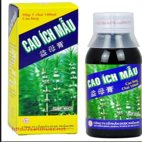 Cao ích mẫu 180ml OPC - Giúp giảm đau bụng kinh hiệu quả