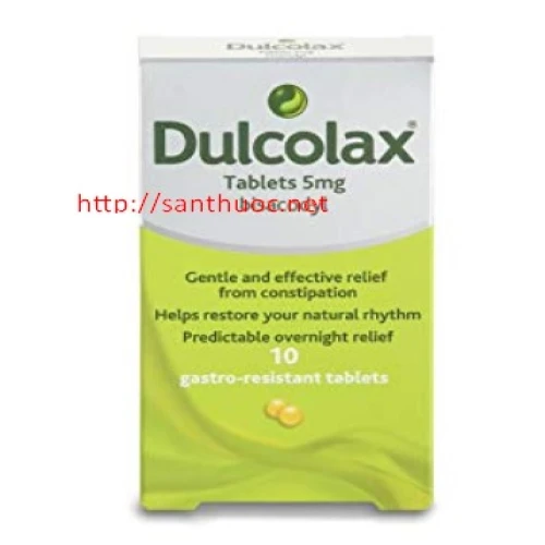 Dulcolax Tab.5mg - Thuốc giúp điều trị táo bón hiệu quả