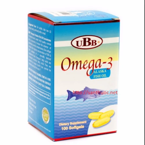 Omega 3 UBB - Thuốc bổ tăng cường tim mạch hiệu quả