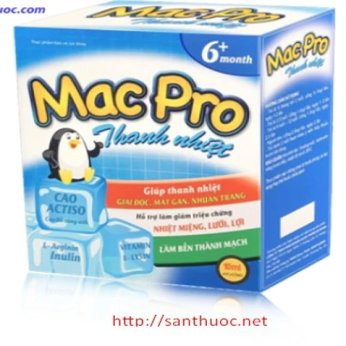 Mac-pro - Thực phẩm chức năng giúp thanh nhiệt, giải độc gan hiệu quả