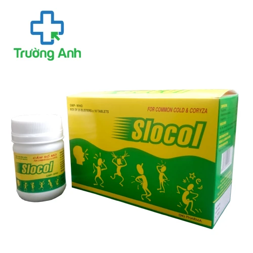 Slocol - Thuốc giảm đau hạ sốt, chống dị ứng của DHG PHARMA
