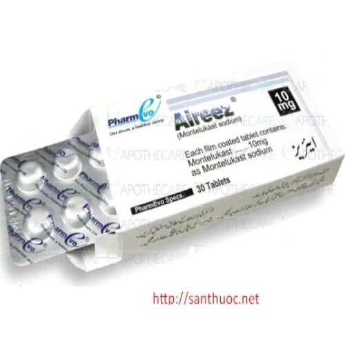 Aireez 10mg - Thuốc điều trị hen phế quản hiệu quả