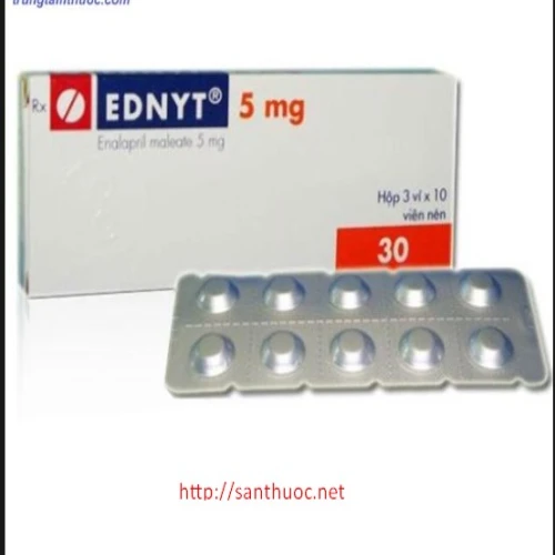 Ednyt 5mg - Thuốc điều trị cao huyết áp, suy tim hiệu quả