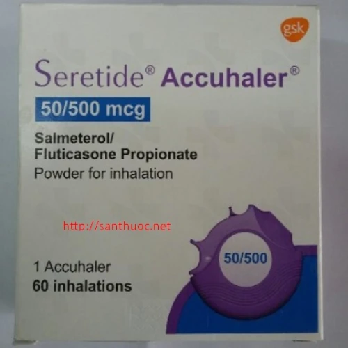 Seretide Accu.50/500 - Thuốc giúp điều trị hen phế quản hiệu quả