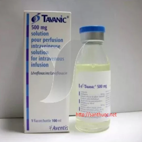 Tavanic 500mg/100ml - Thuốc kháng sinh hiệu quả